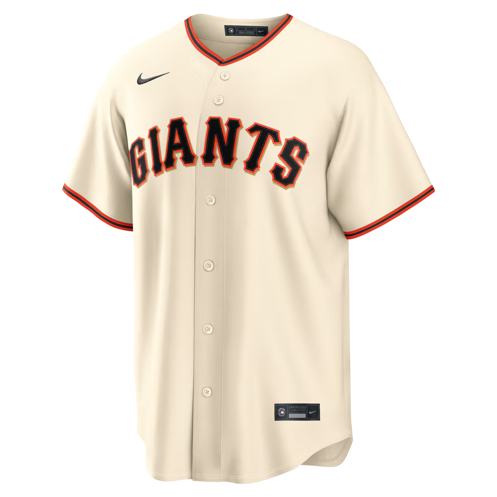 Men's San Francisco Giants Nike Cream Home Replica Jersey